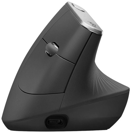 Logitech MX Vertical - Sans-Fil - Gris | DELTAKAM