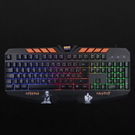 Clavier gaming Naruto – AZERTY, filaire USB et RGB