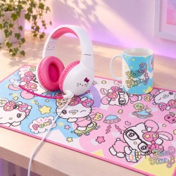 Pack Hello Kitty – Casque, tapis XXL et mug