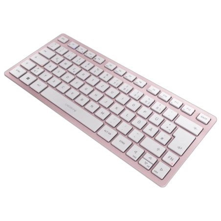Cherry KW 7100 Mini 75% - Membrane - Sans-Fil - Rose | DELTAKAM