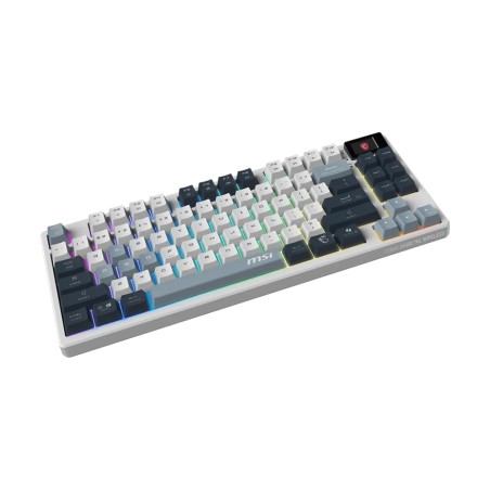 MSI Forge GK600 TKL - Mécanique - Sans-Fil - RGB - Sky | DELTAKAM
